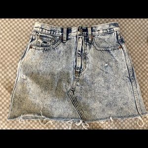 Abercrombie & Fitch Jean Skirt